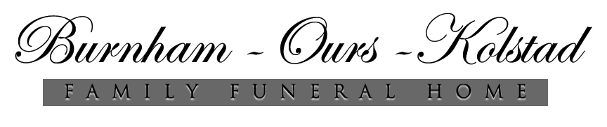 A black and white logo for a family funeral home