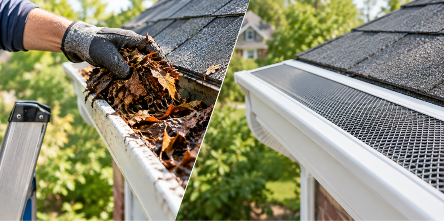 gutter cleaning