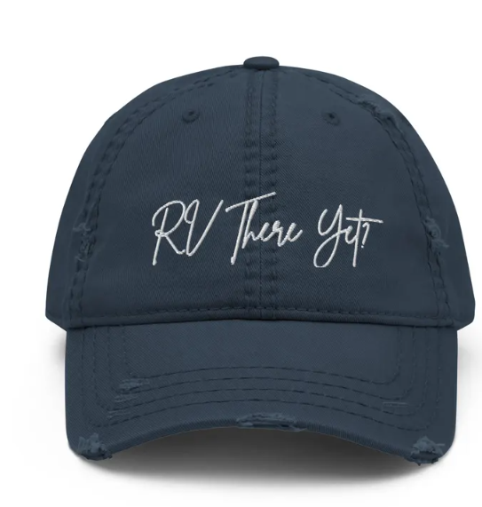 Funny Camping Hat, RV There Yet hat, Camper Life Gift, Gifts for Campers, Unisex Camping Hats