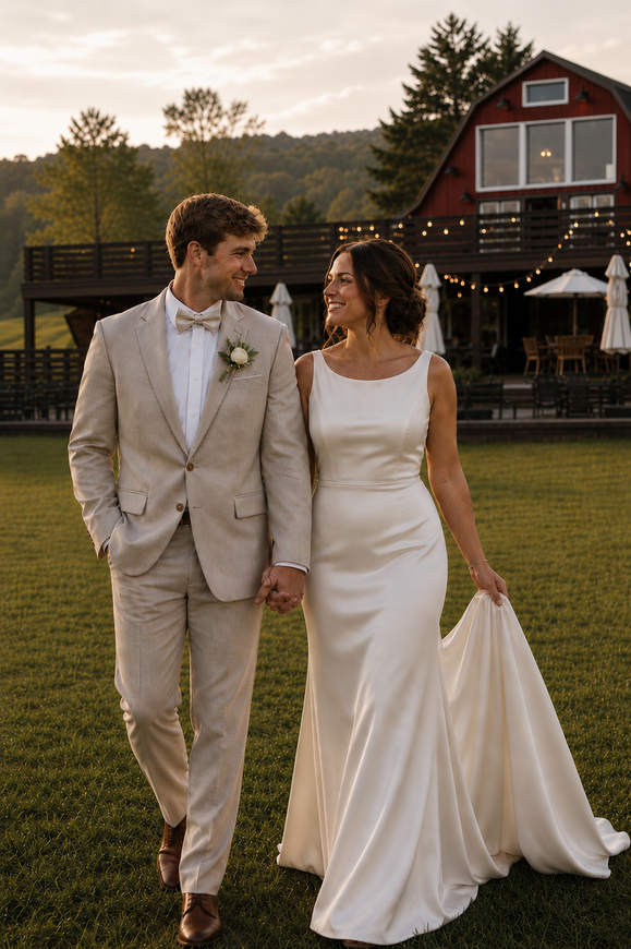 Let Tiger Mountain Vineyards be the site of your dream wedding.