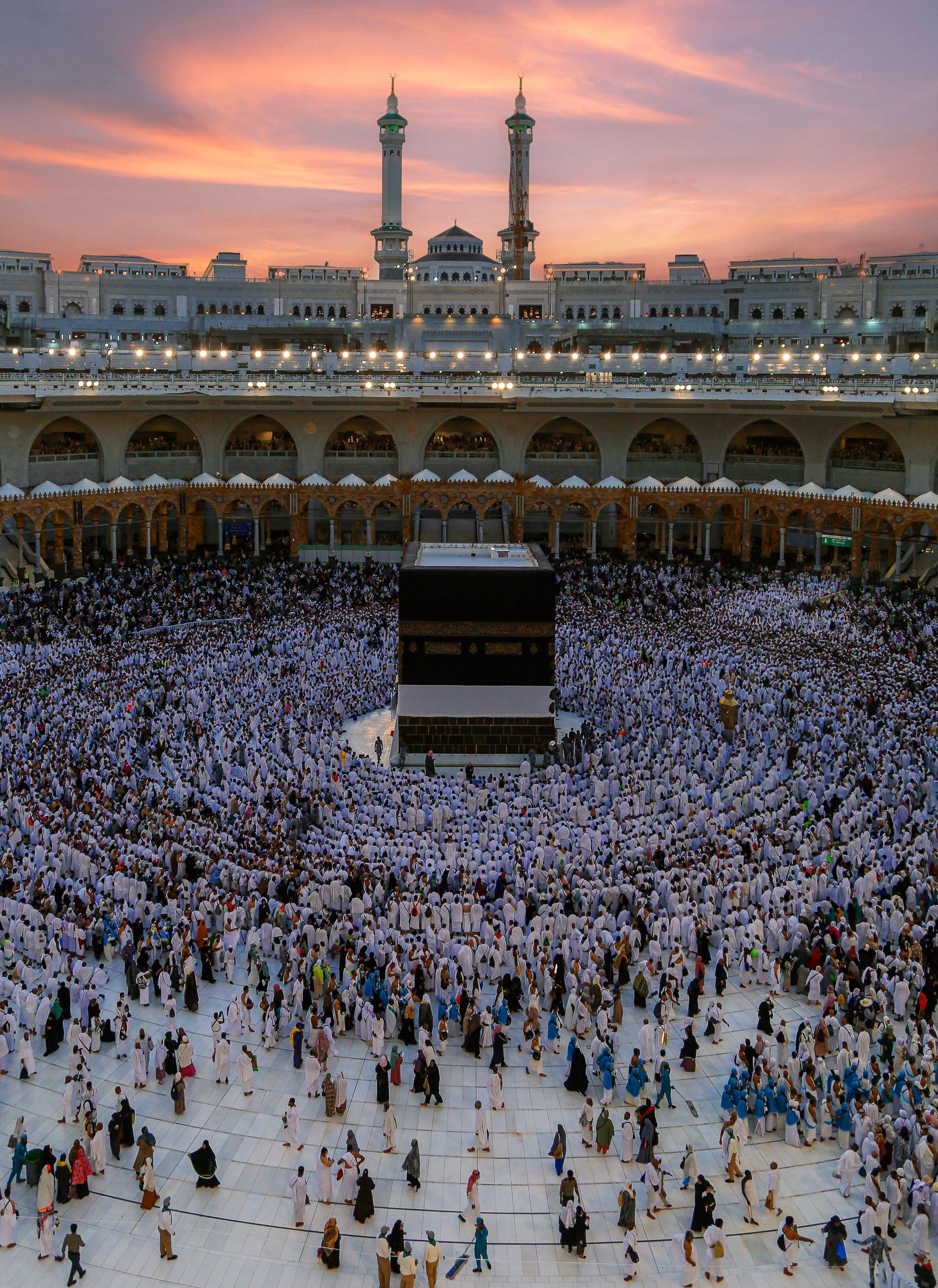 Kaaba tijdens Hadj