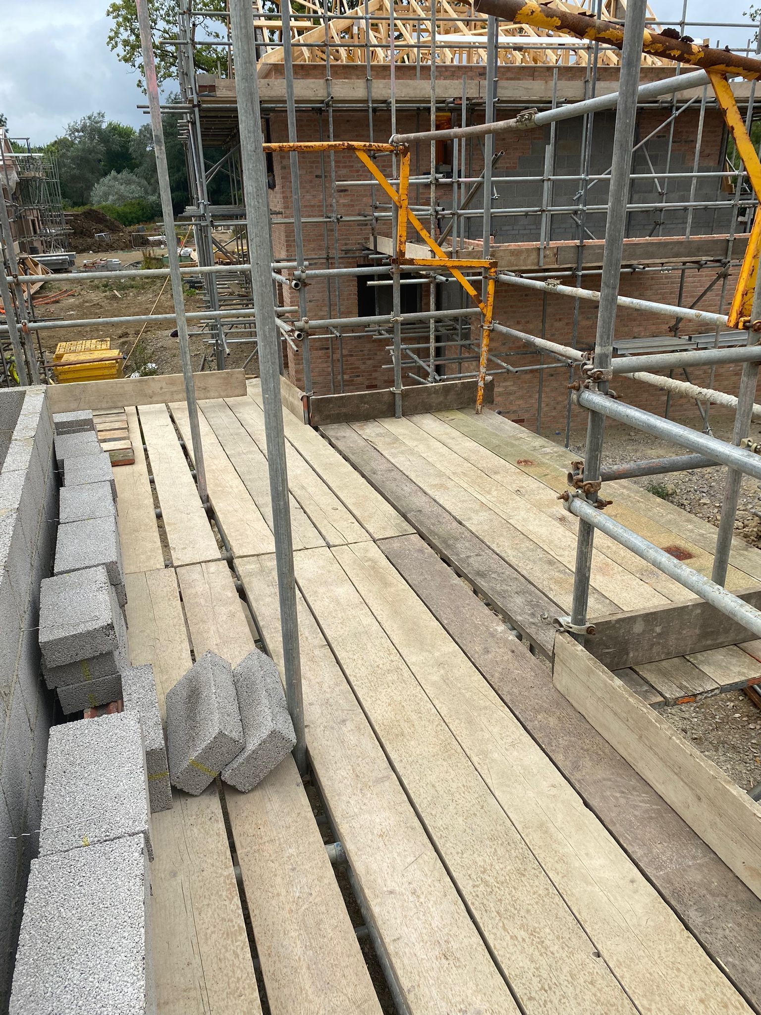 Start of new build housing site