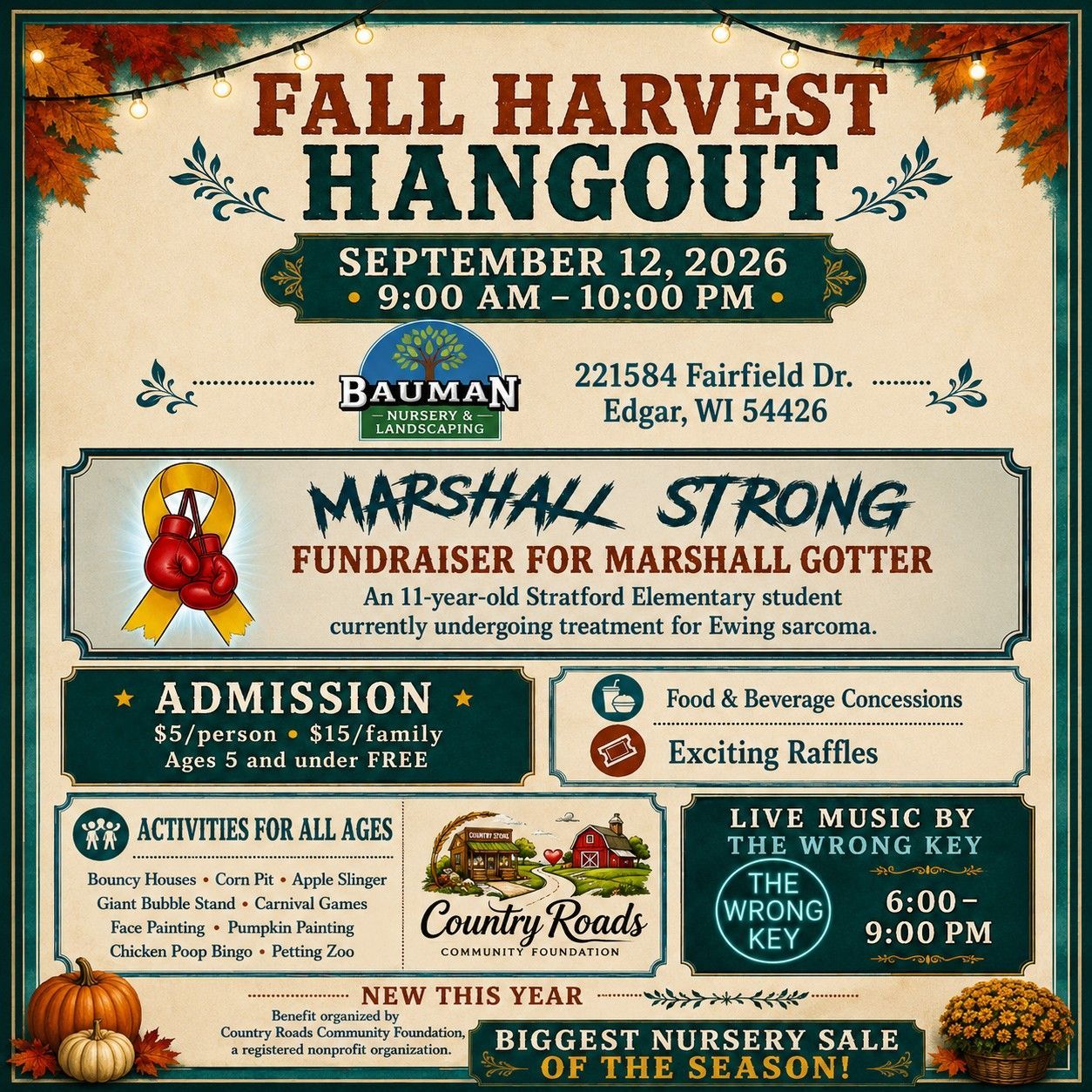 An advertisement for the grand opening of barn boutique