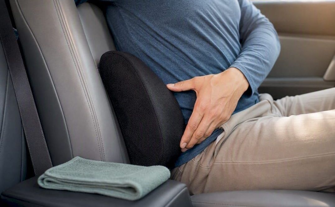 how to stop lower back pain when driving