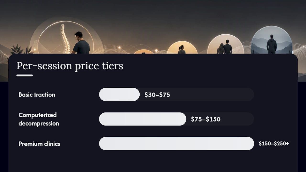 spinal decompression cost per session