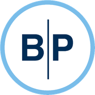 A blue bp logo in a blue circle on a white background.