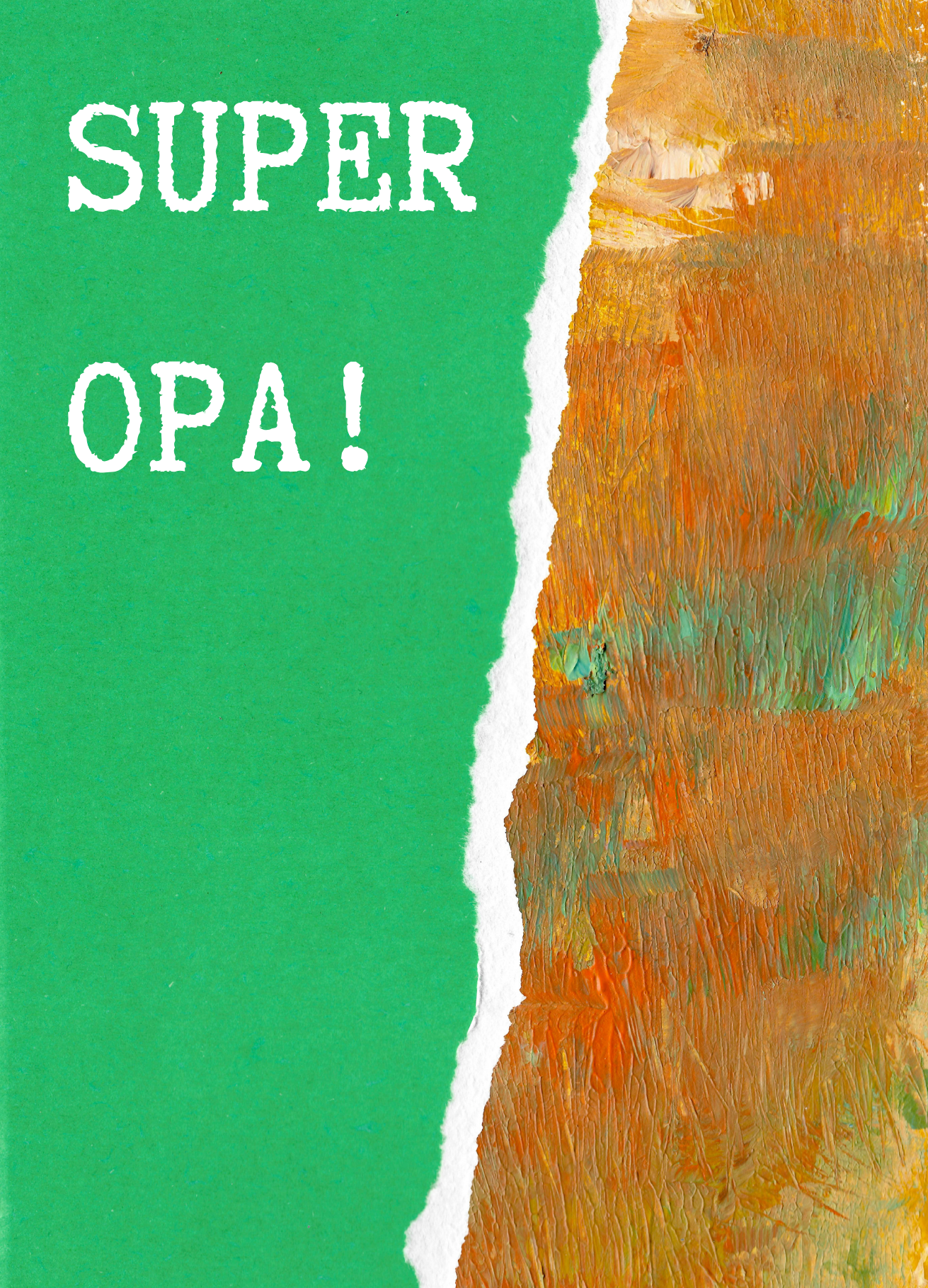 kaartje opa