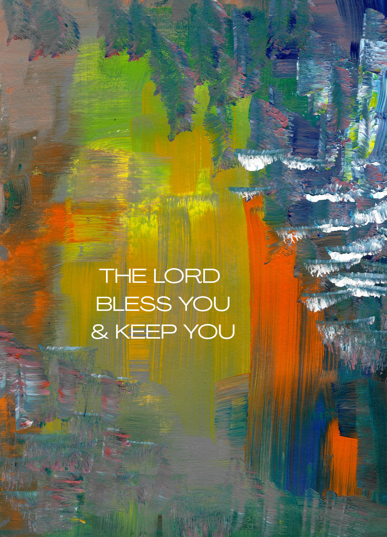 wenskaart bless and keep