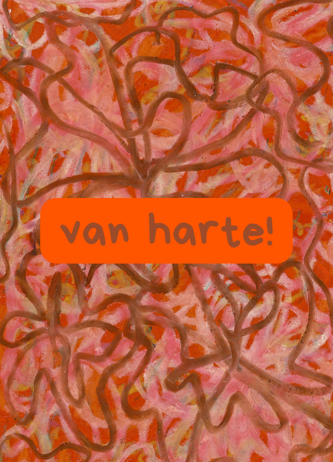 kaart van harte