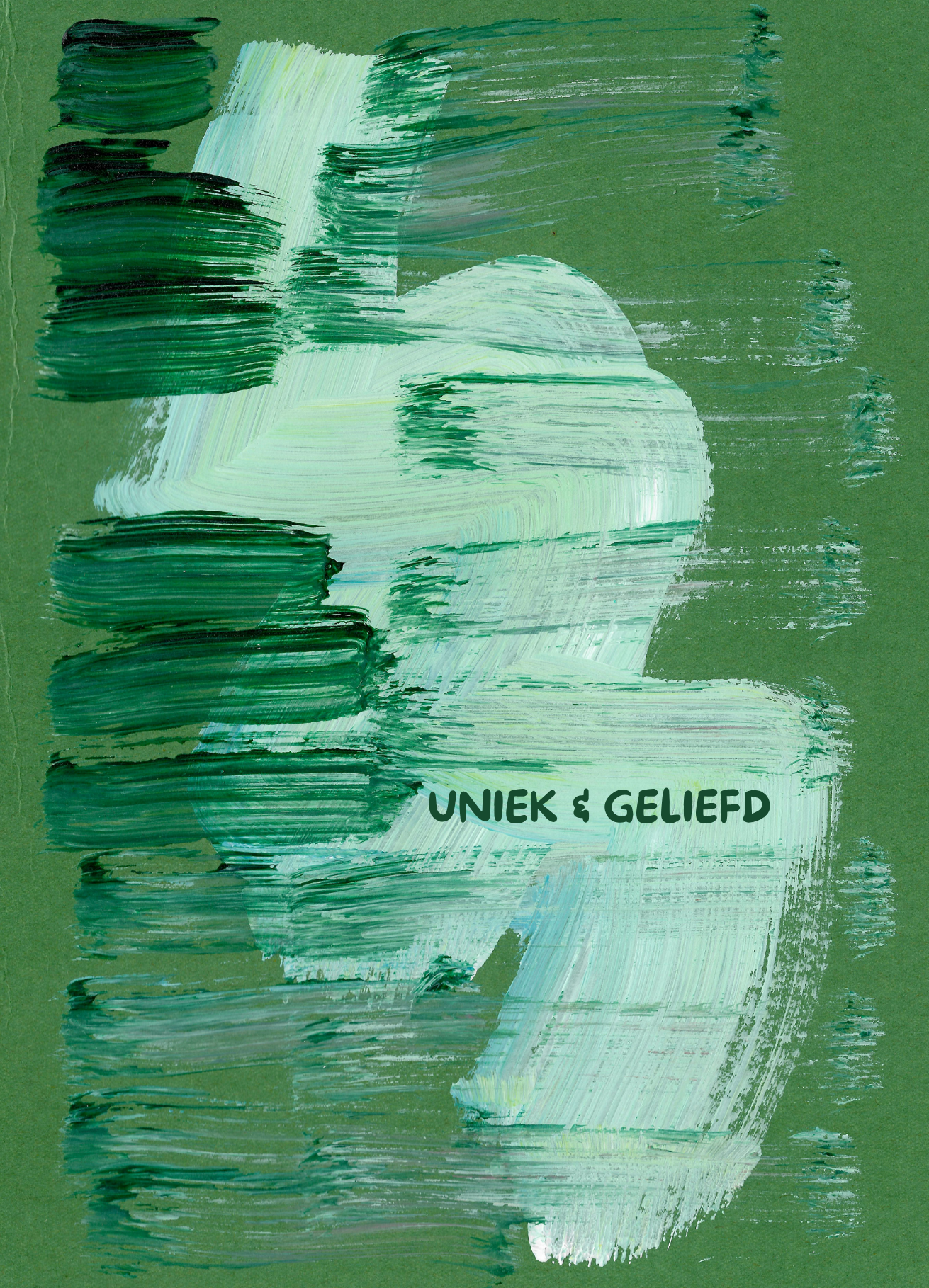 kaartje uniek en geliefd