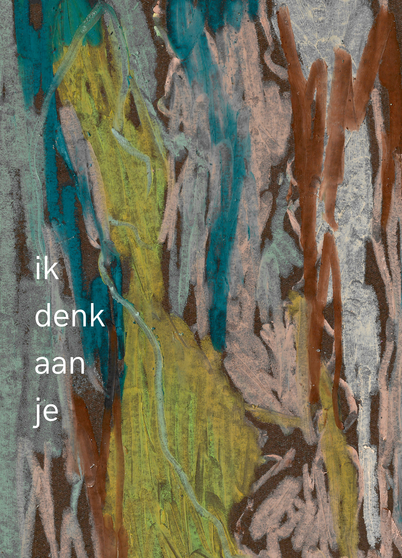 kaartje ik denk aan je