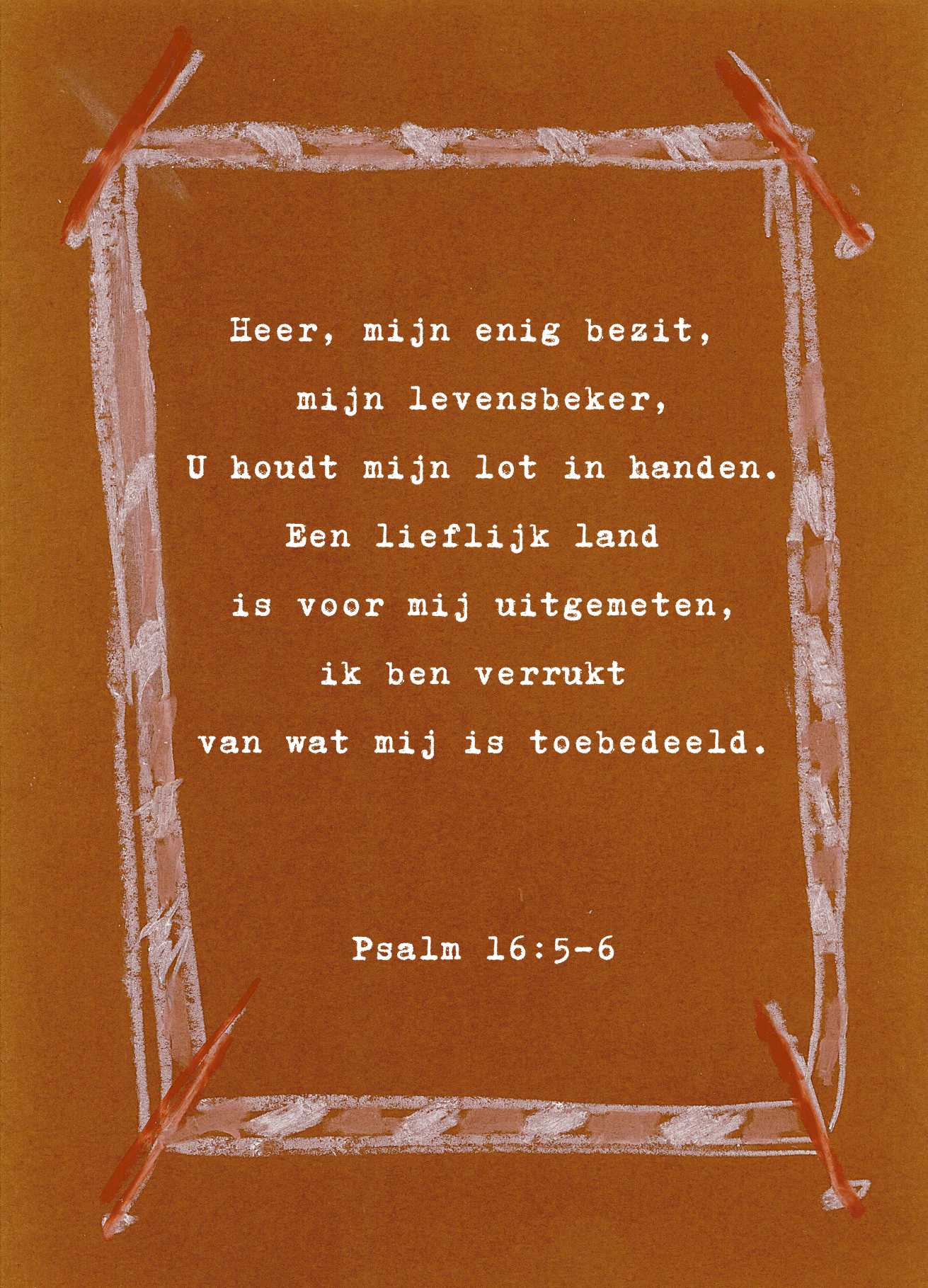 kaartje lieflijk land