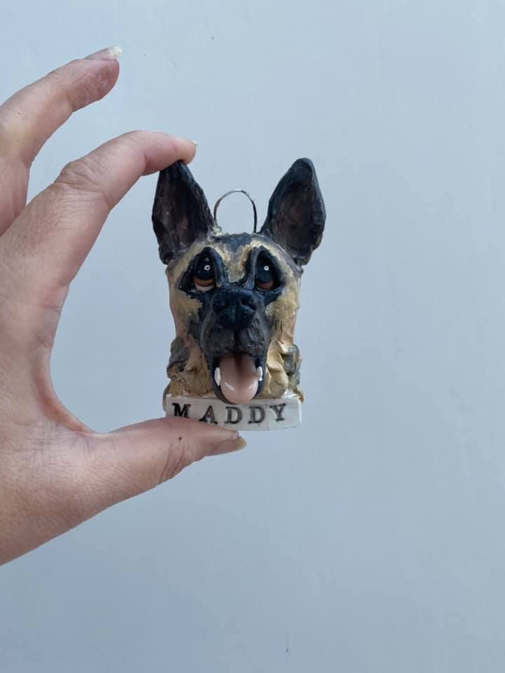 Dog Head Wall Hanger 