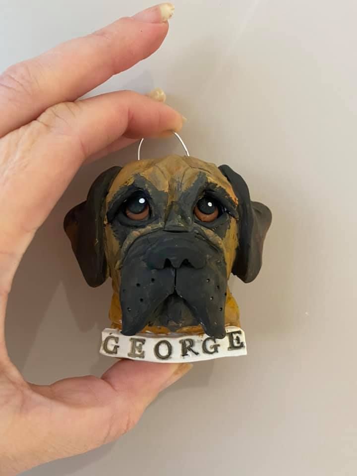 Dog Head Wall Hanger 