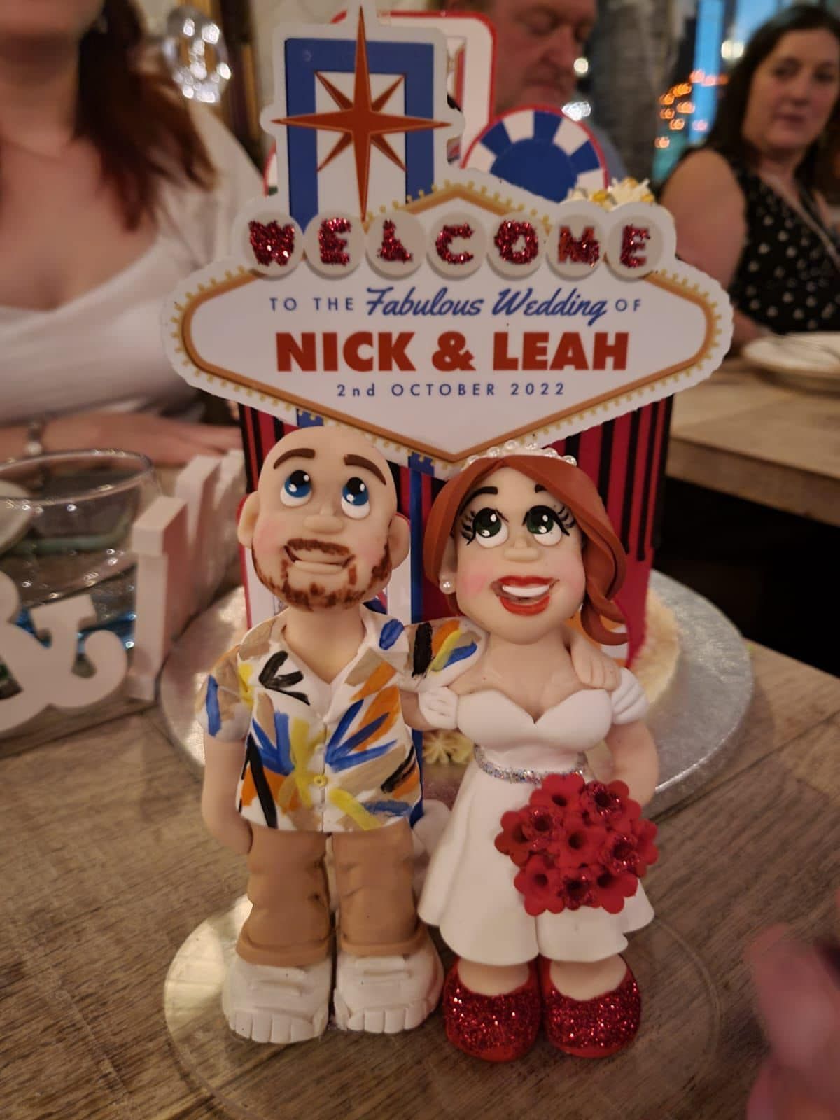 Nick and Leah Personalised Figure