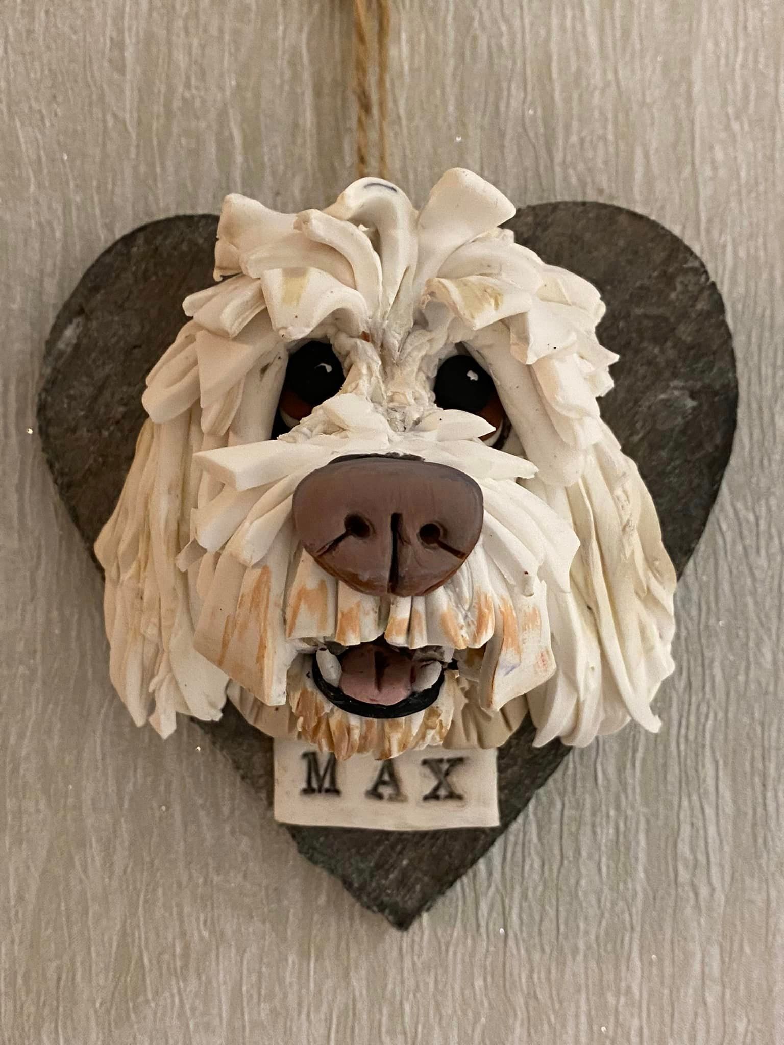 Dog Head Wall Hanger 