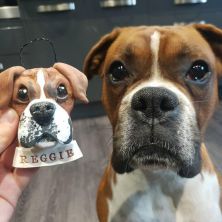 Dog Head Hanger 