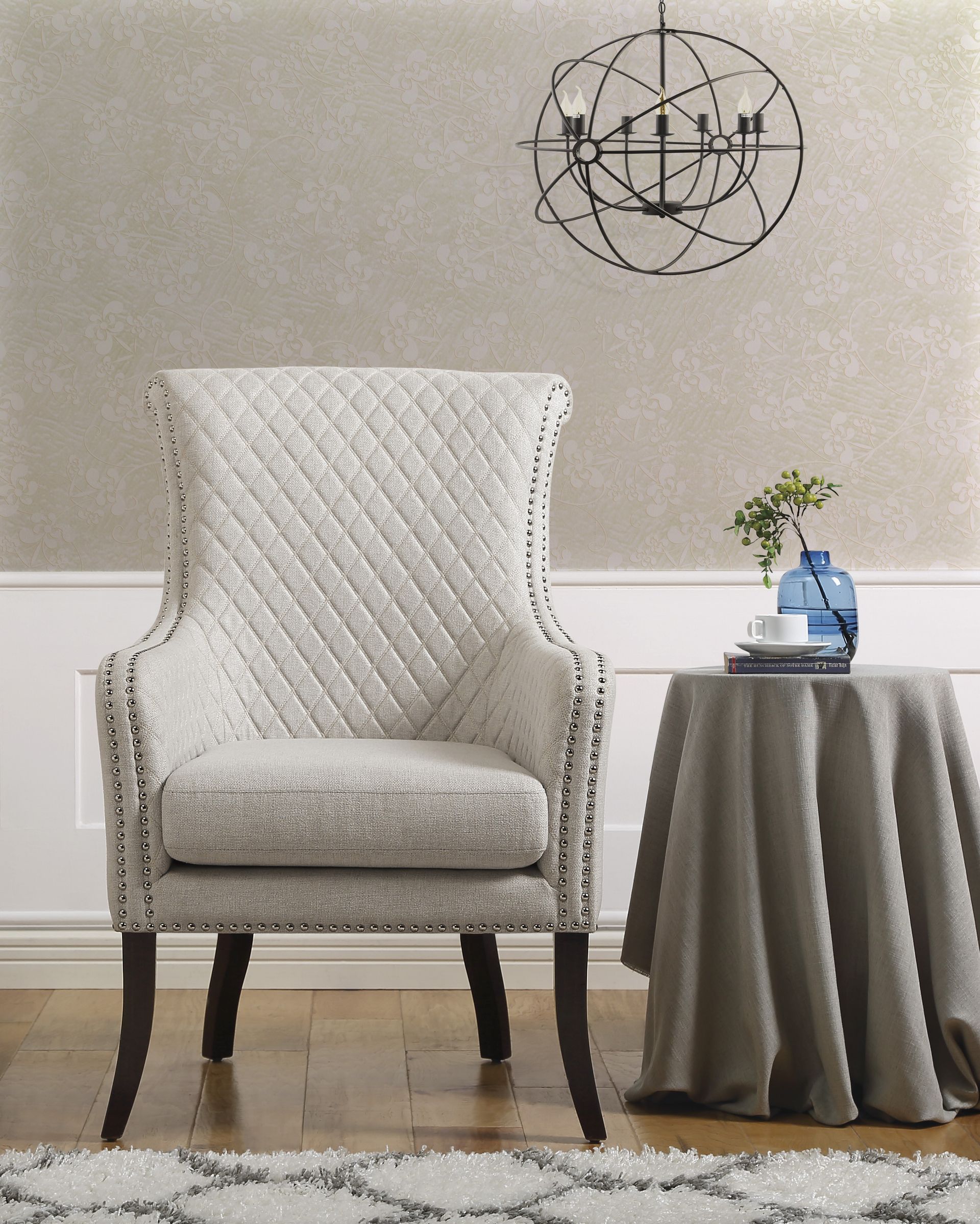 Avalon Quilted Accent Chair