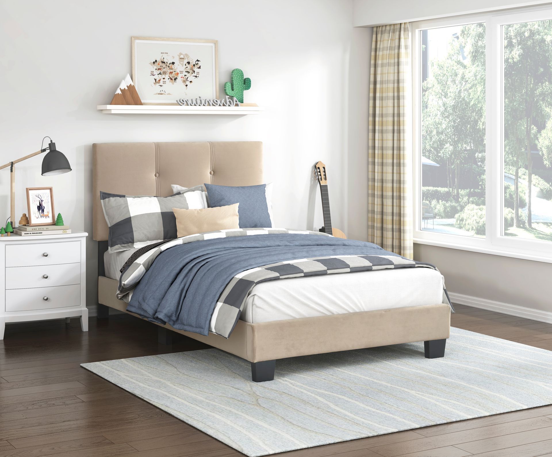 Newberry Twin Platform Bed