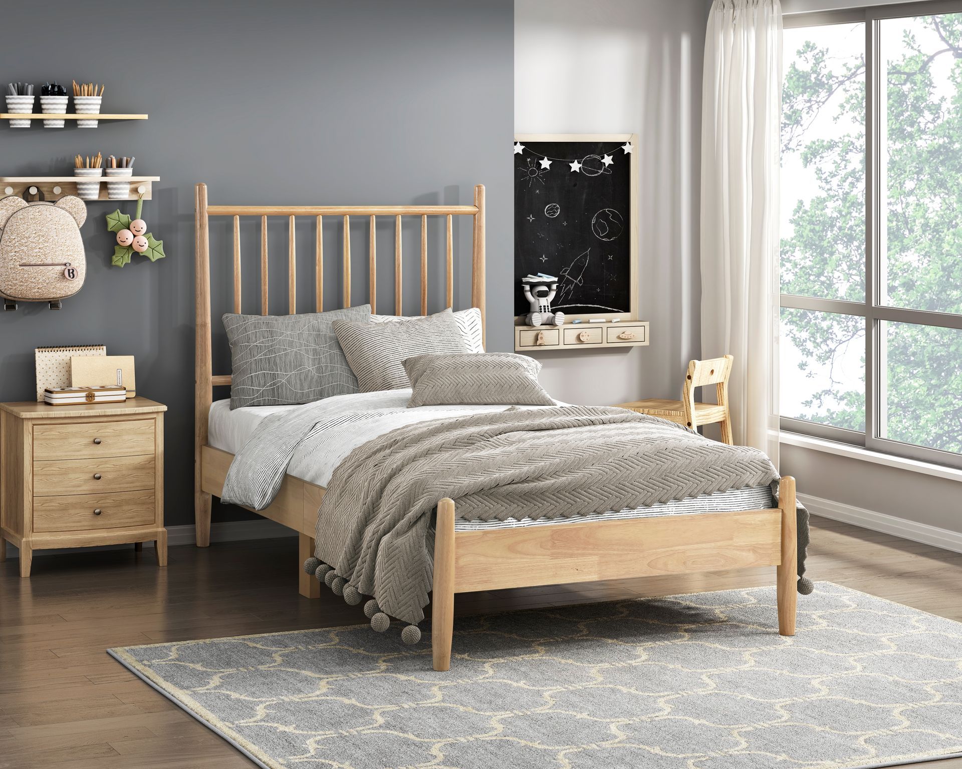 Brickell Twin Platform Bed