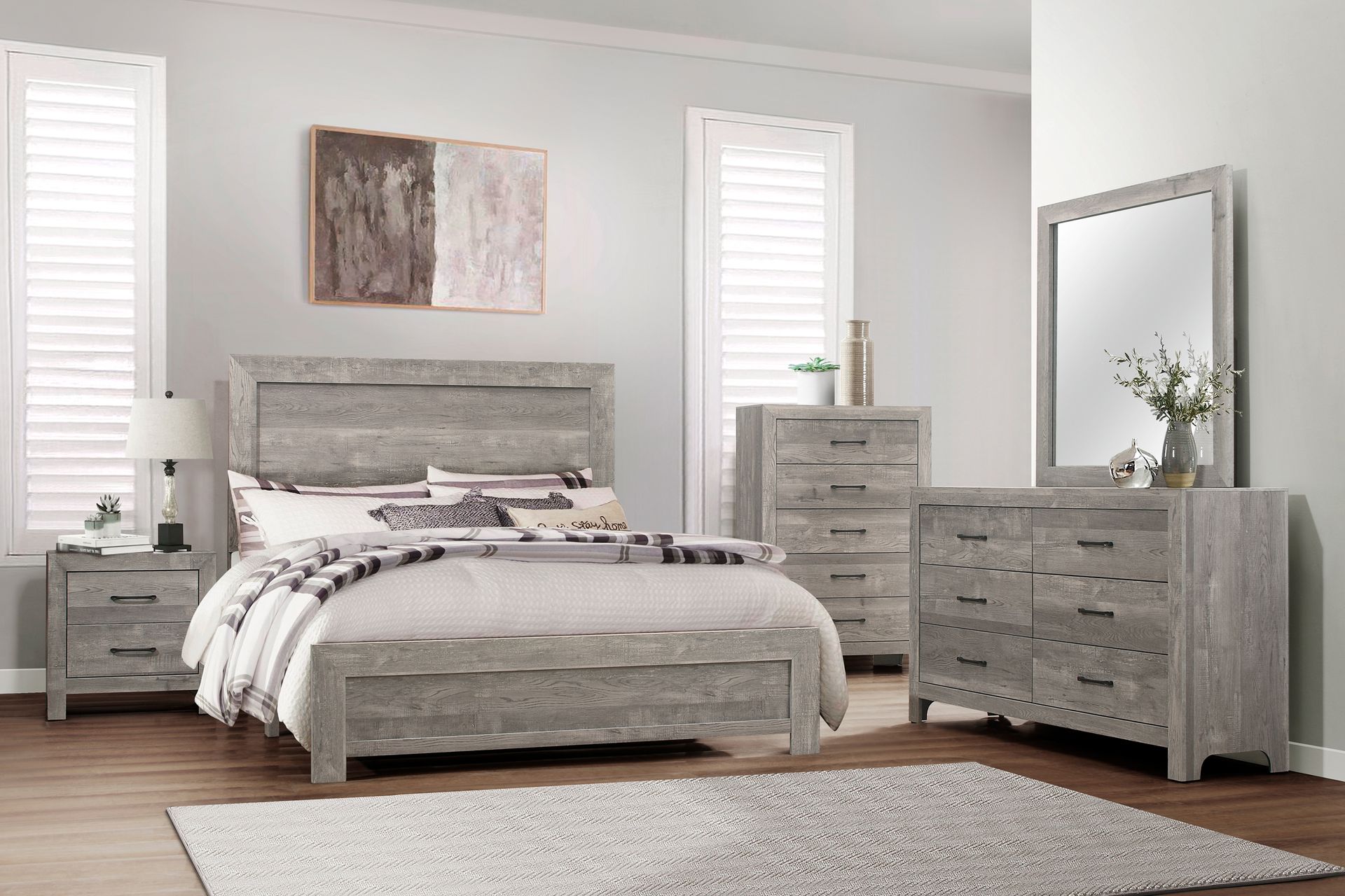 4 PIECE BEDROOM SET