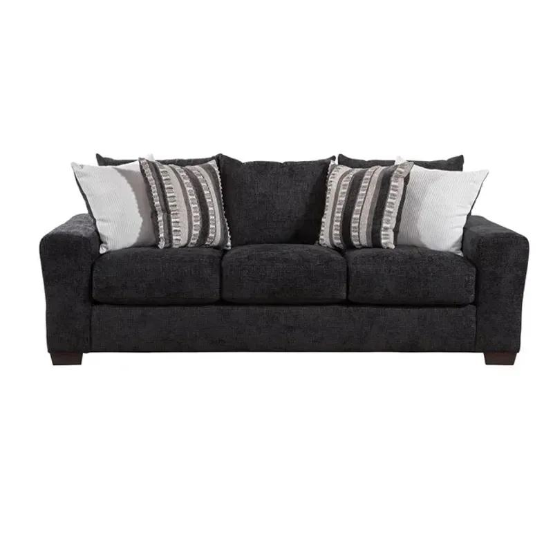 American Made Sofa & Loveseat Onyx