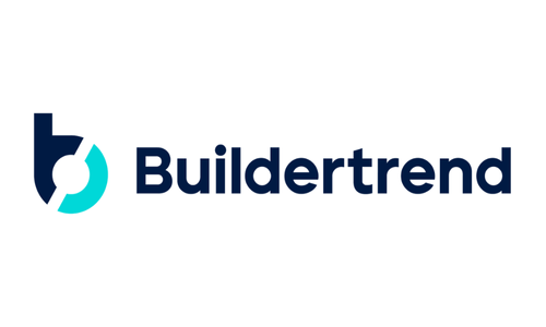 Buildertrend logo: a dark blue 