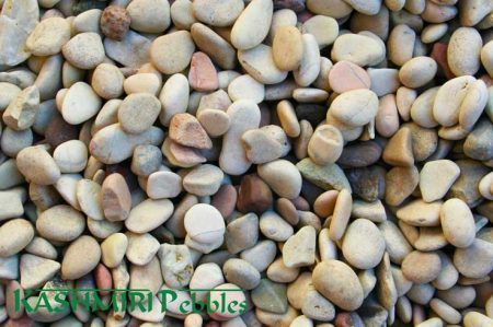 Mixed Indo Natural Pebbles 20kg Bags — Tweed Landscape Supplies in Tweed Heads, NSW
