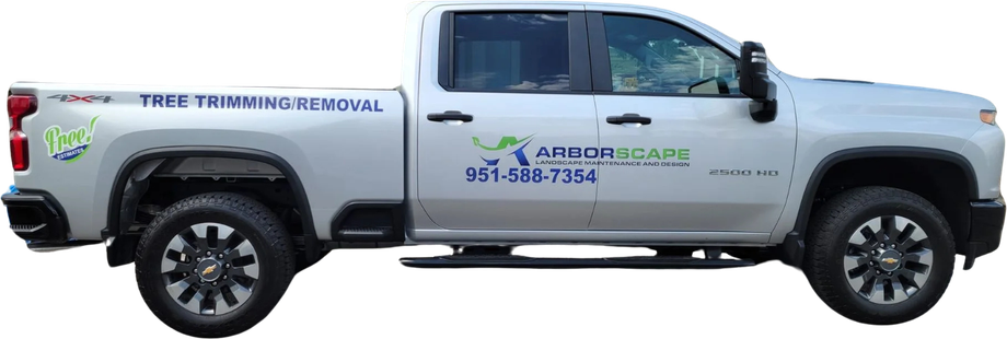 A white truck is parked on a white background.