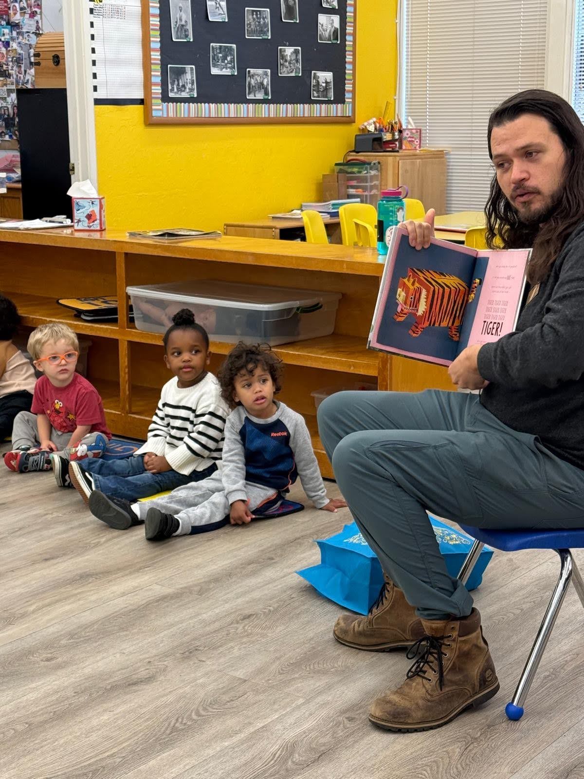 Child in the classroom