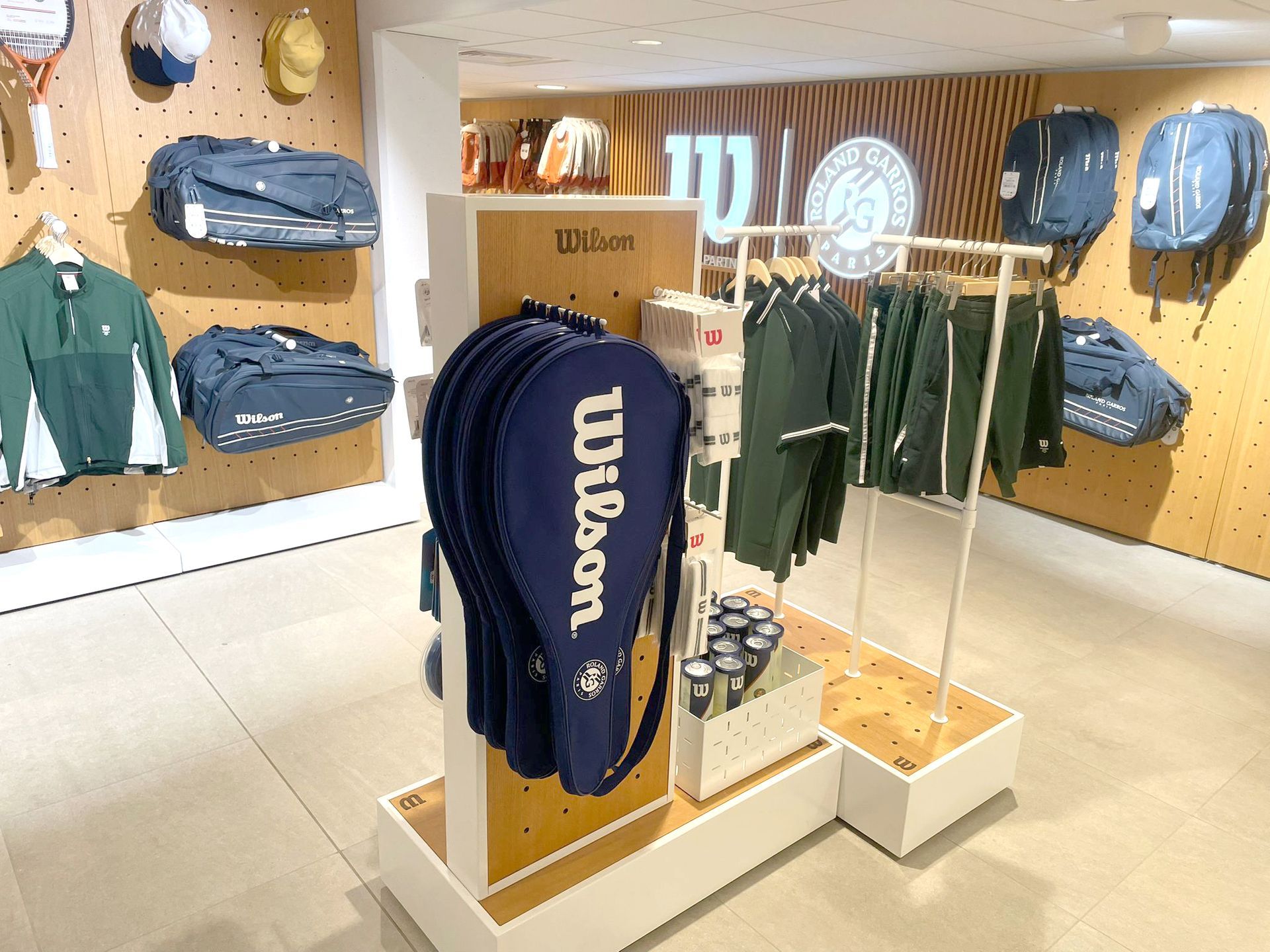 Wilson store designed, produced, and installed by Quarter20