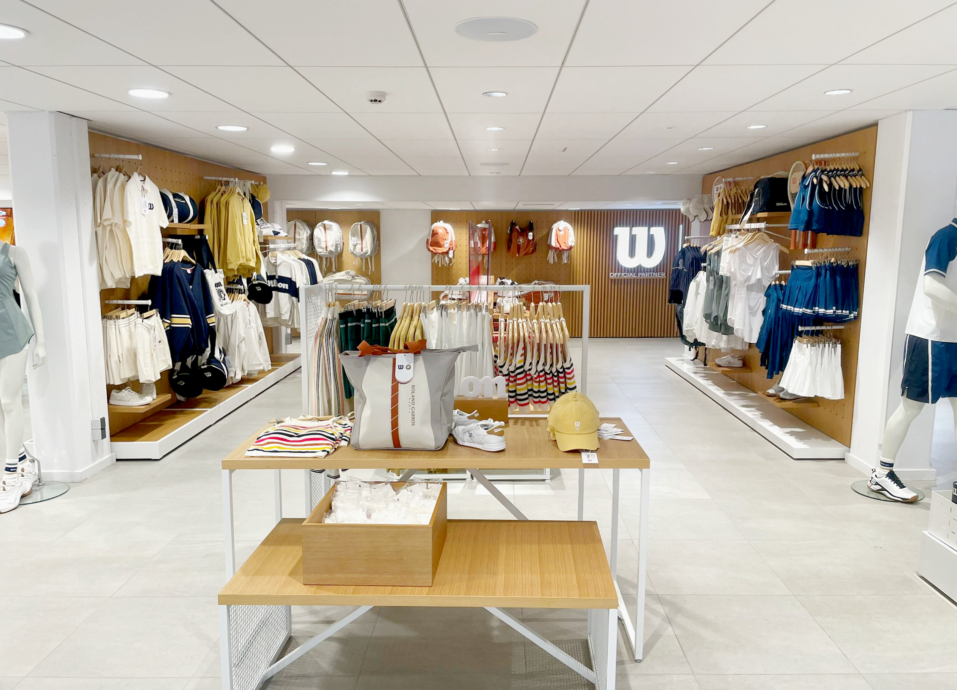 Wilson store designed, produced, and installed by Quarter20