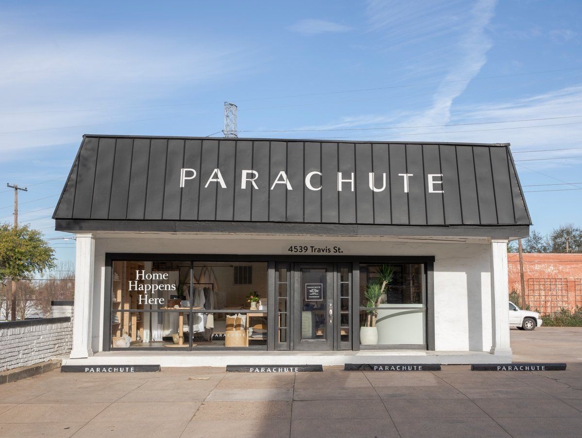PARACHUTE store installation by Quarter20