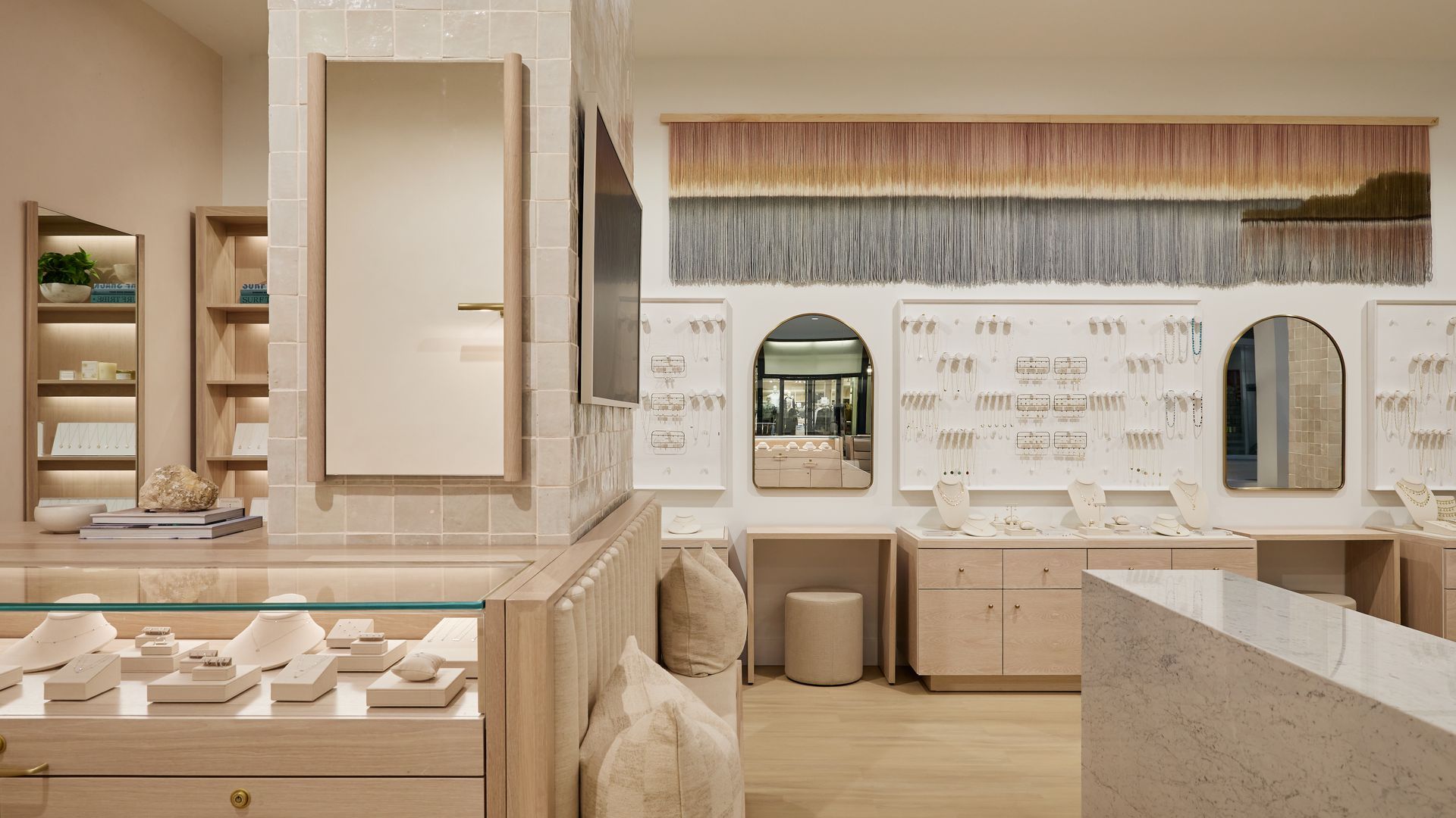 Gorjana store design supported and production by Quarter20