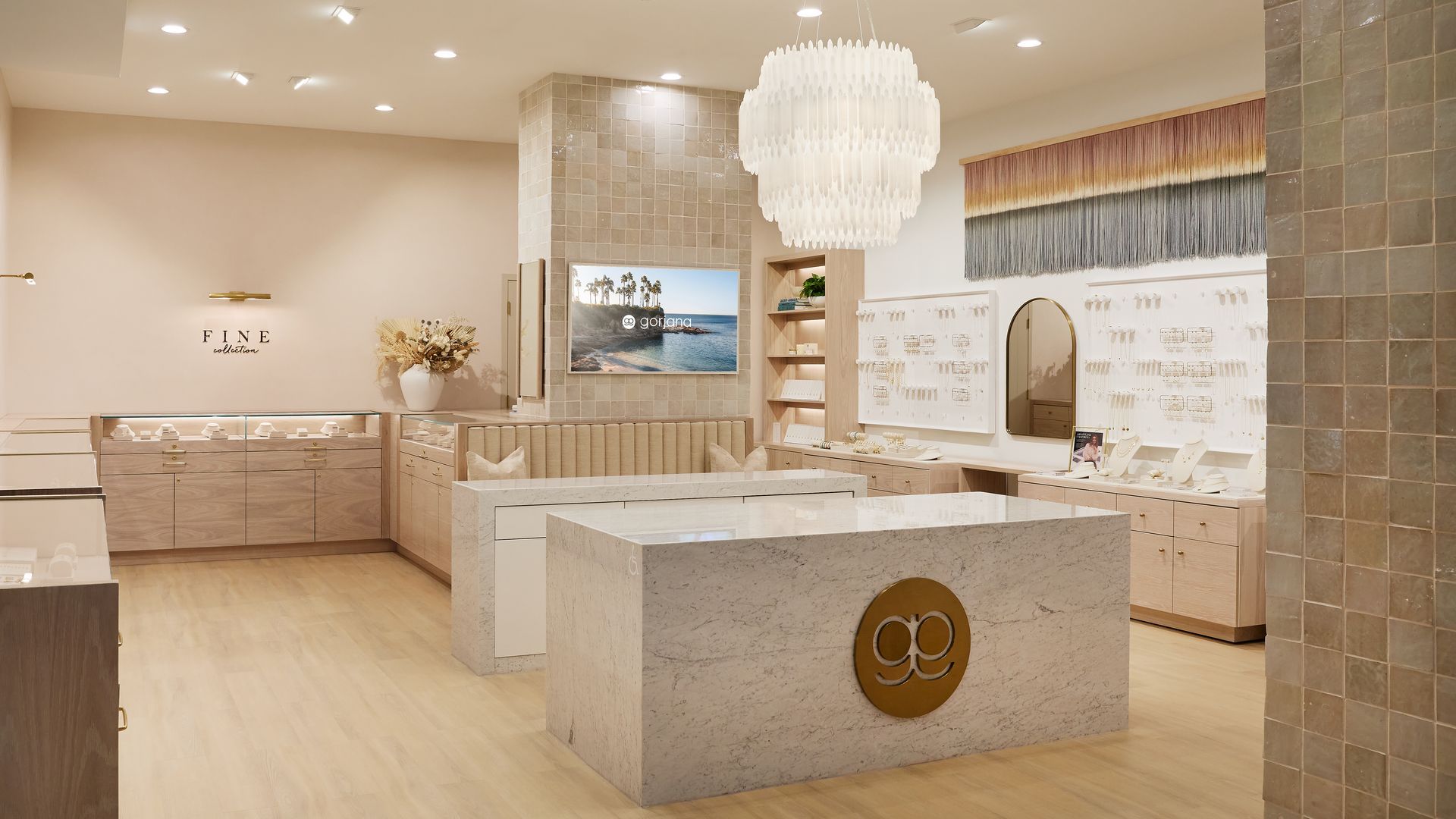 Gorjana store design supported and production by Quarter20