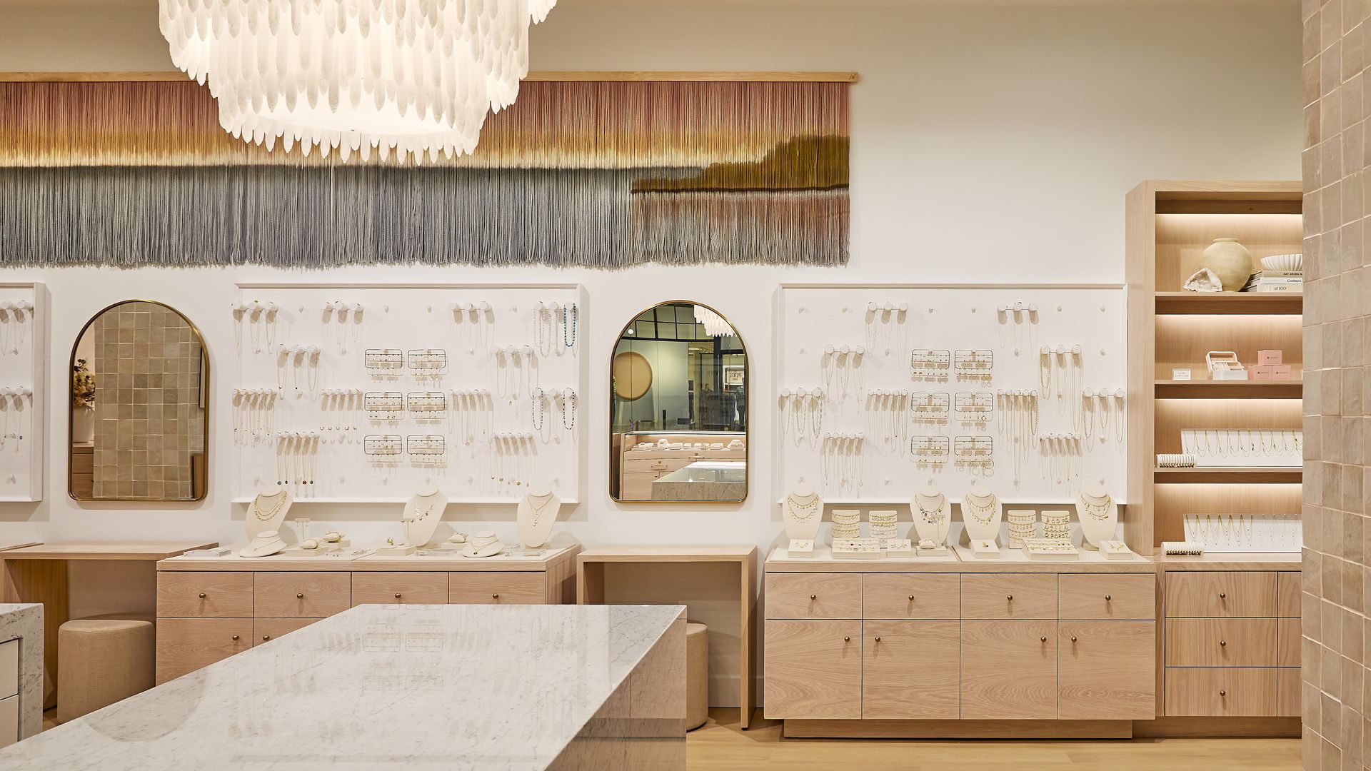 Gorjana store design supported and production by Quarter20