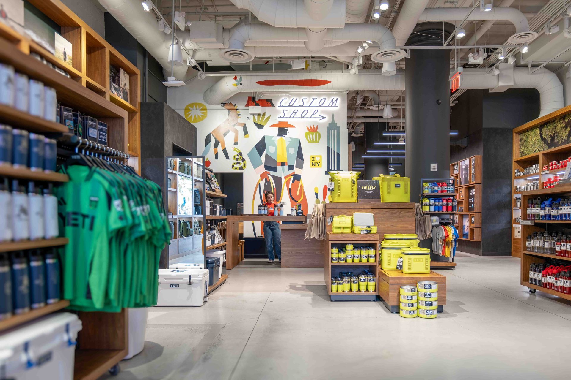 Yeti store designed by Quarter20