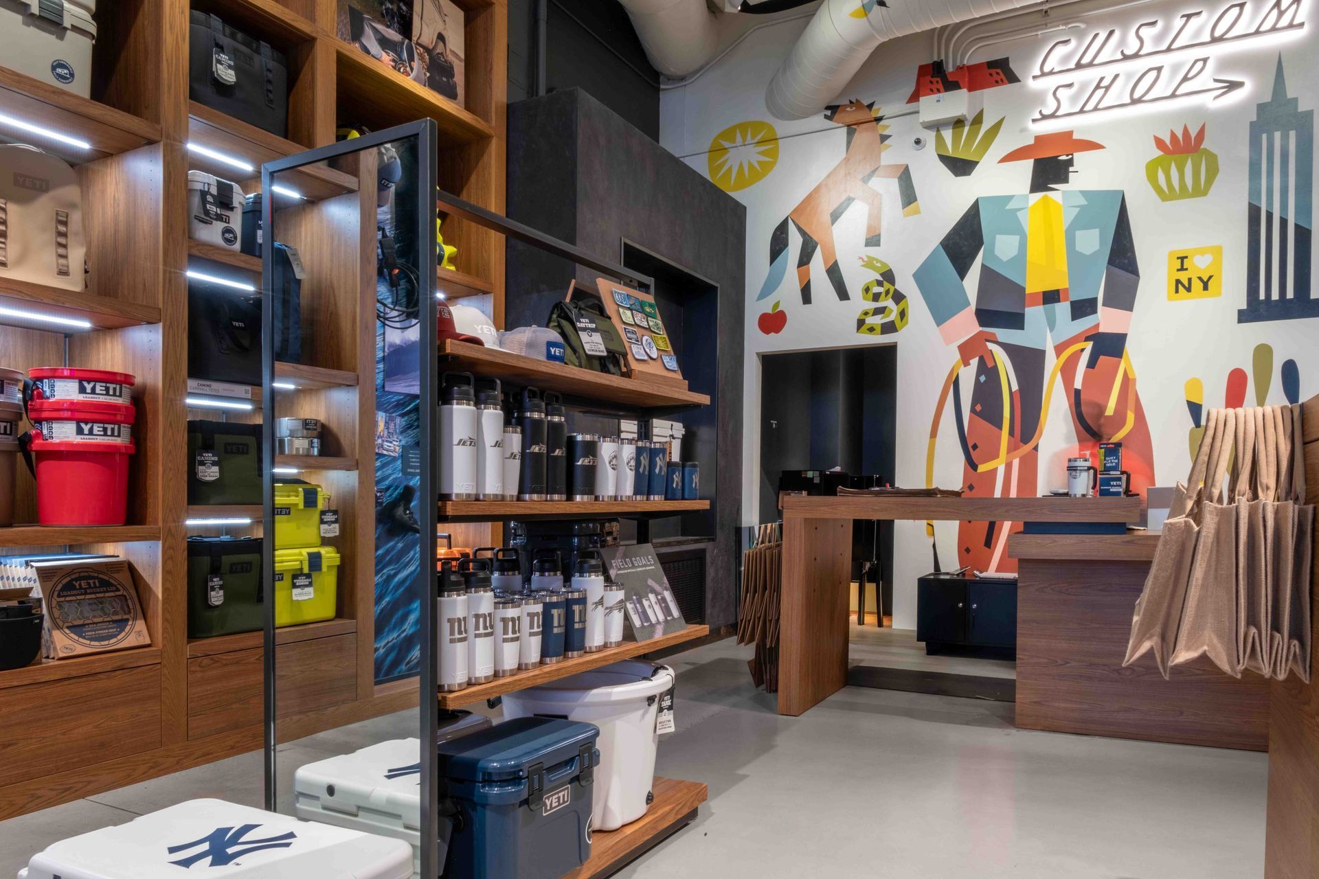 Yeti store designed by Quarter20