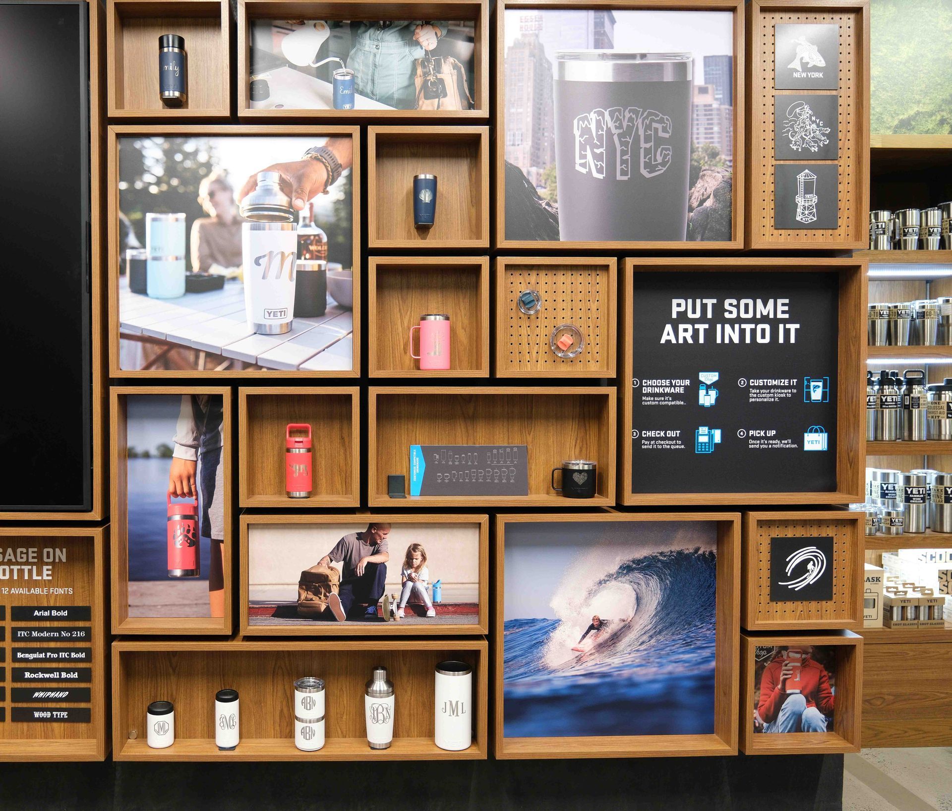 Yeti store designed by Quarter20