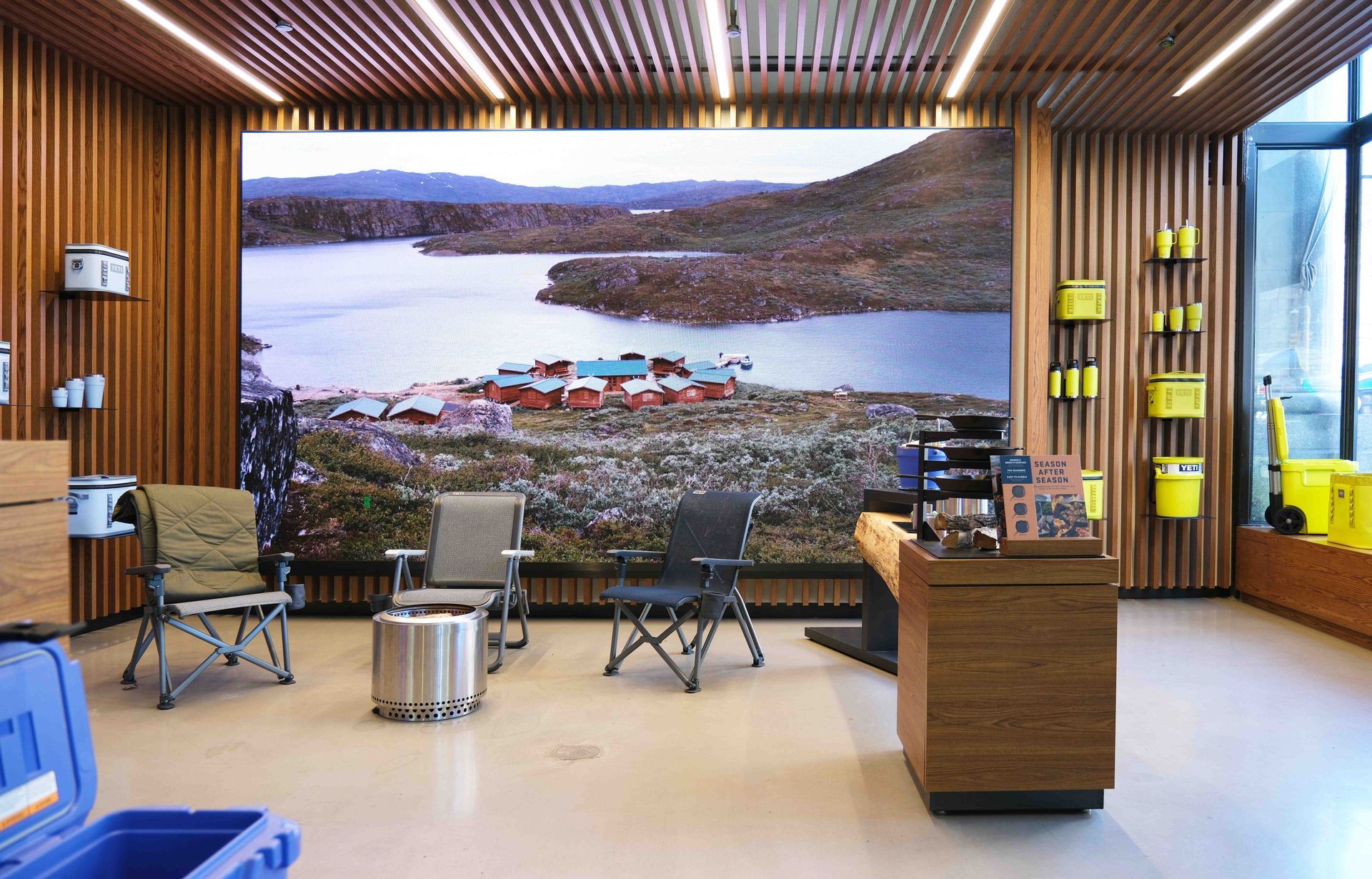 Yeti store designed by Quarter20