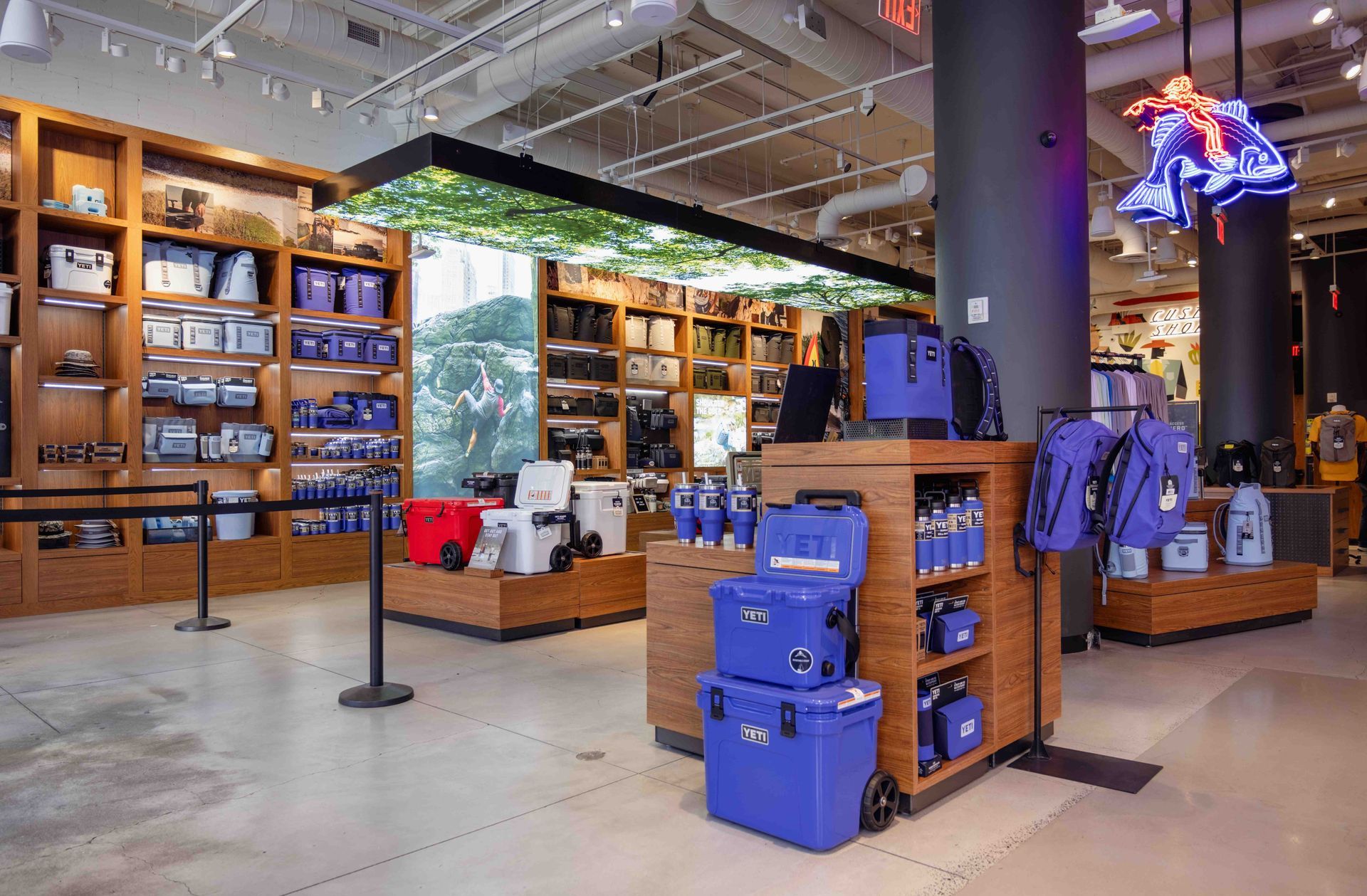 Yeti store designed by Quarter20