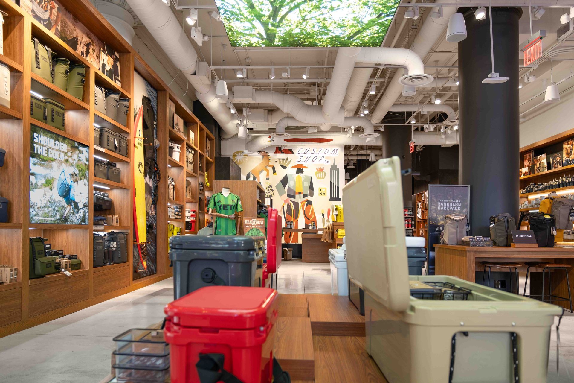 Yeti store designed by Quarter20