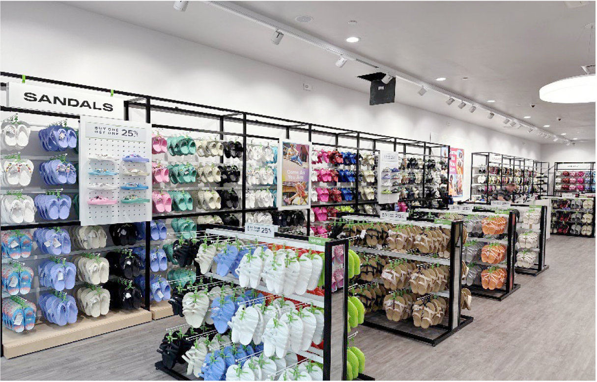 Crocs store