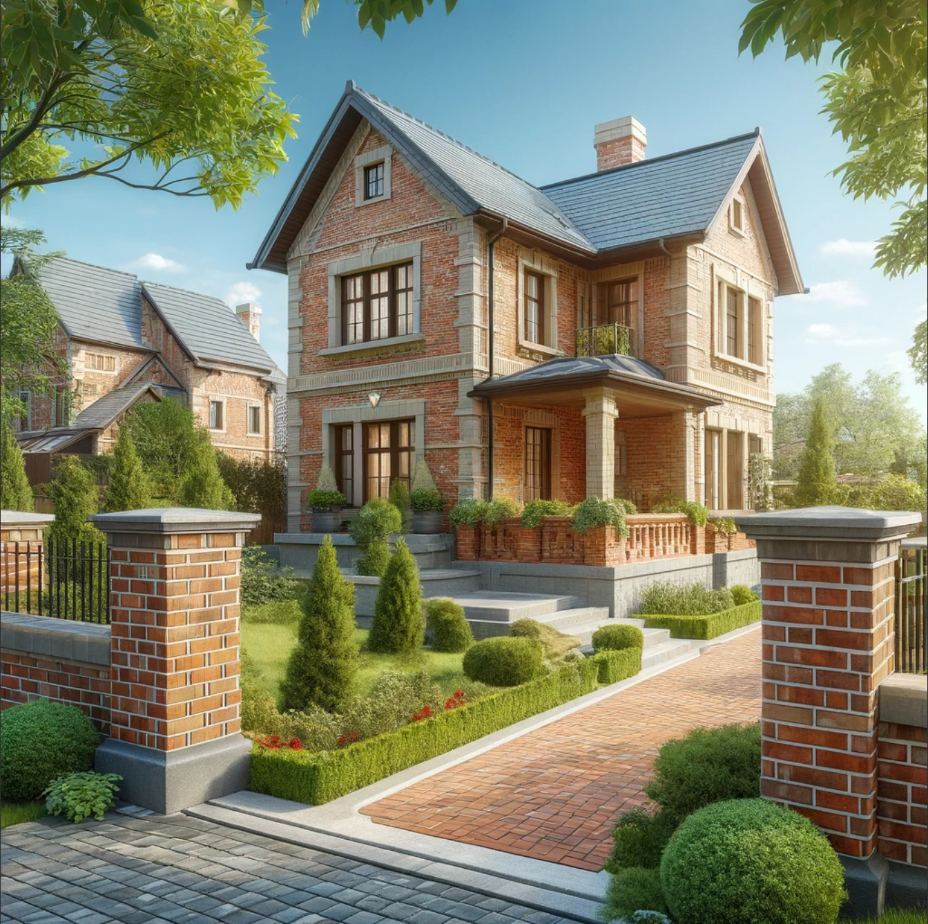 Image of residential masonry.