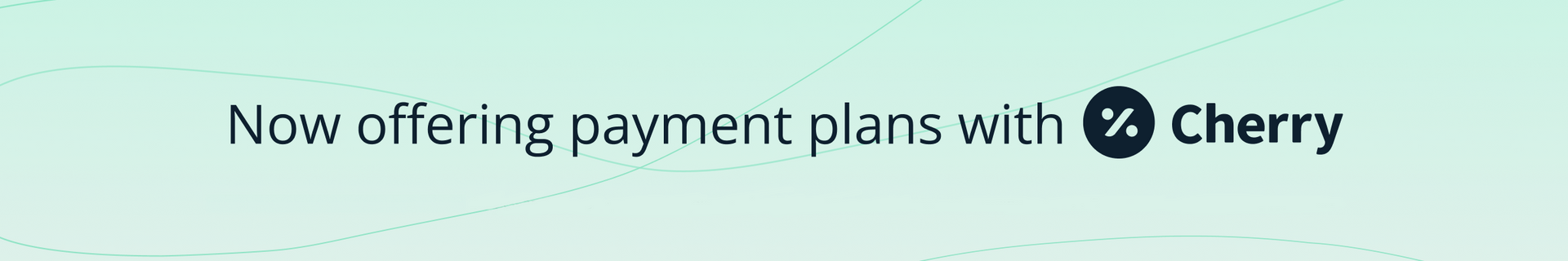 Image offering payment plans through Cherry