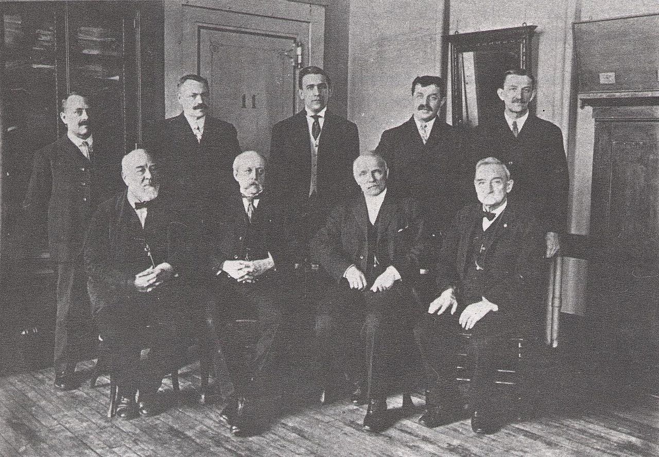 Photograph of engravers of the U.S. Mint