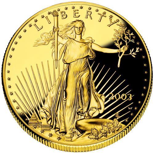 American Gold Eagle Coin United States Mint Image