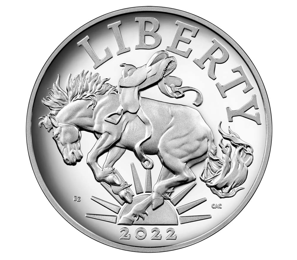 American Liberty Silver medal.  United States Mint Image