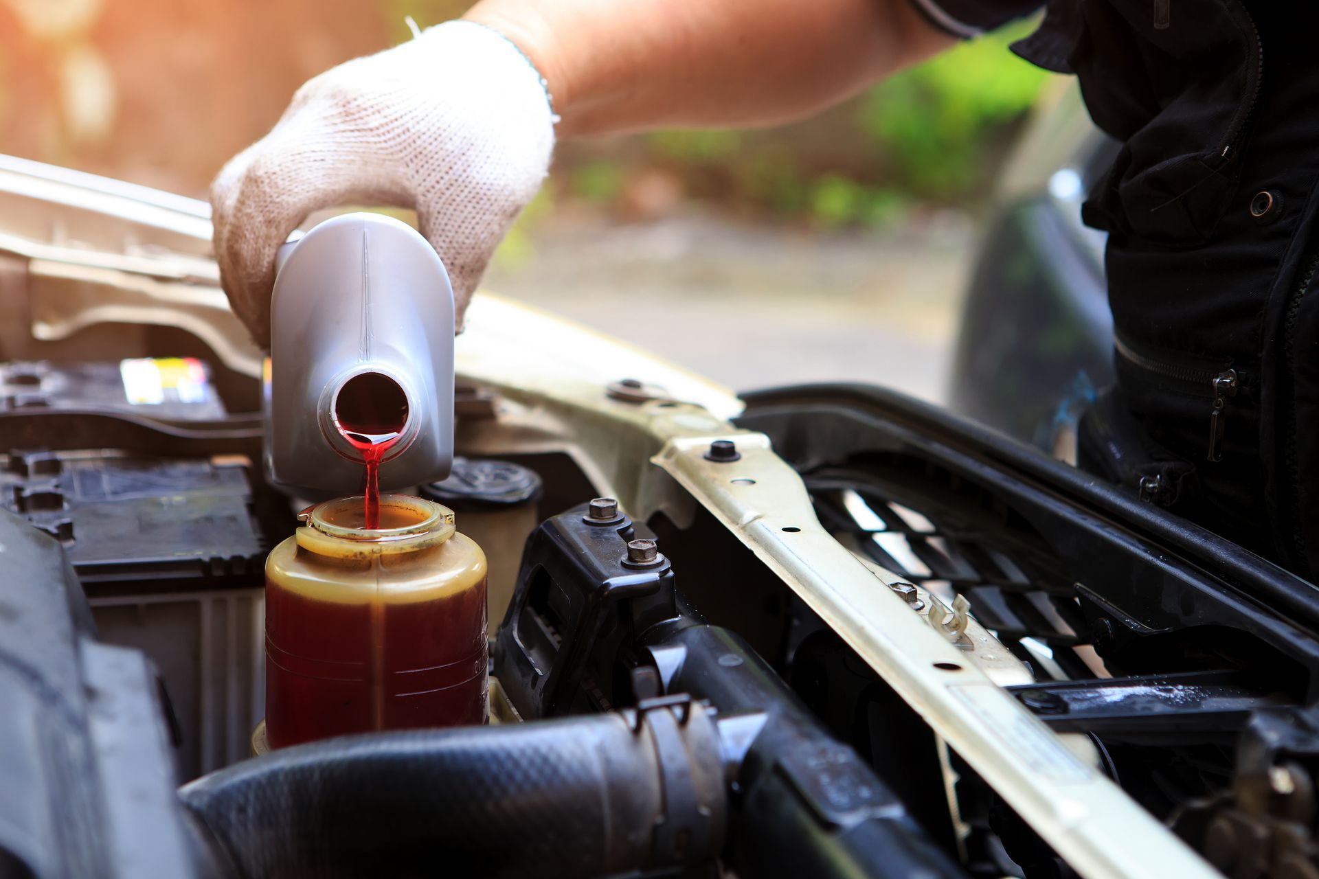 Fluid Inspection at L&O Automotive in Hinsdale, NH