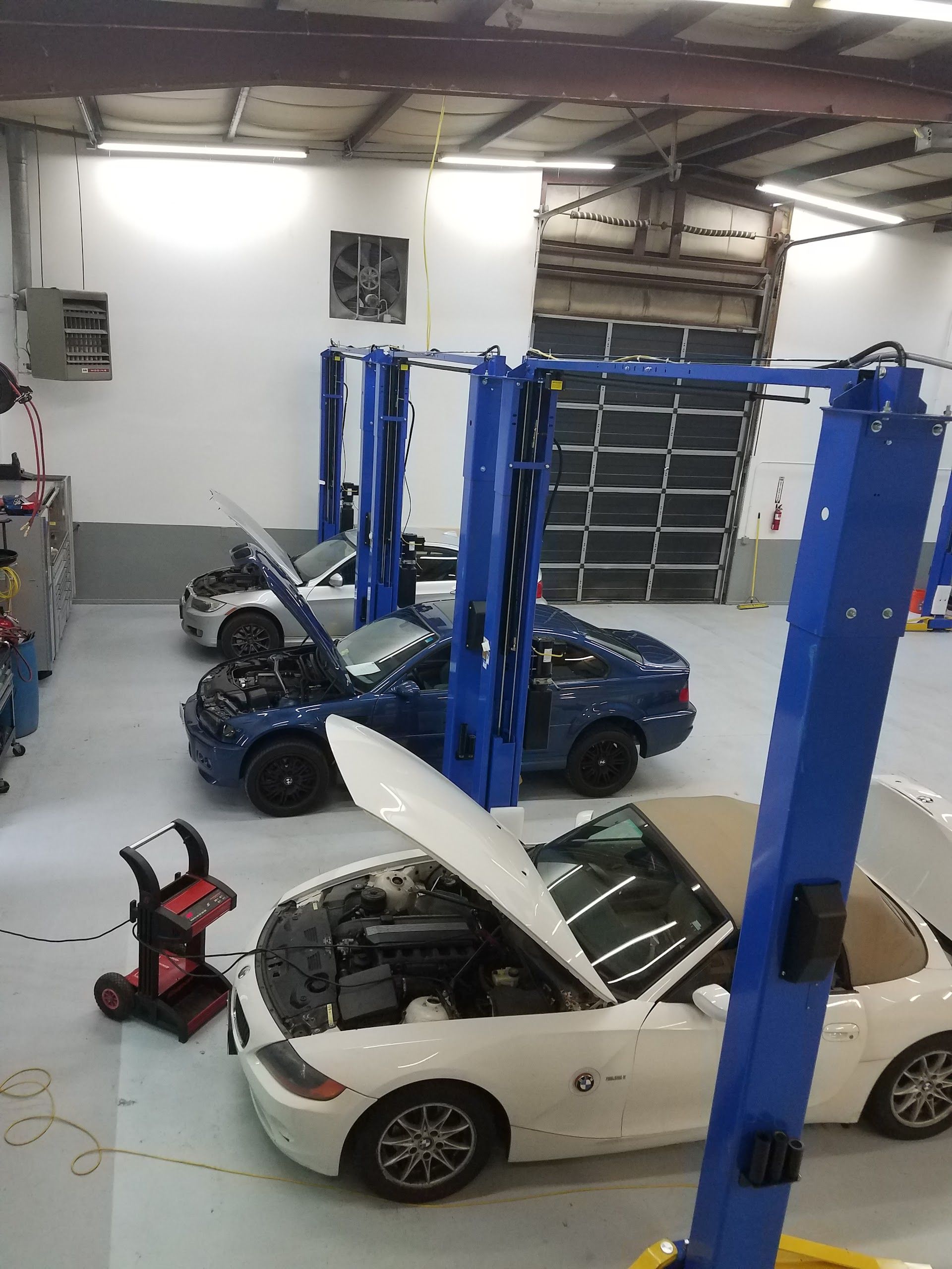 Vehicle Repair Inside Frederick Shop | Premier Autowerks